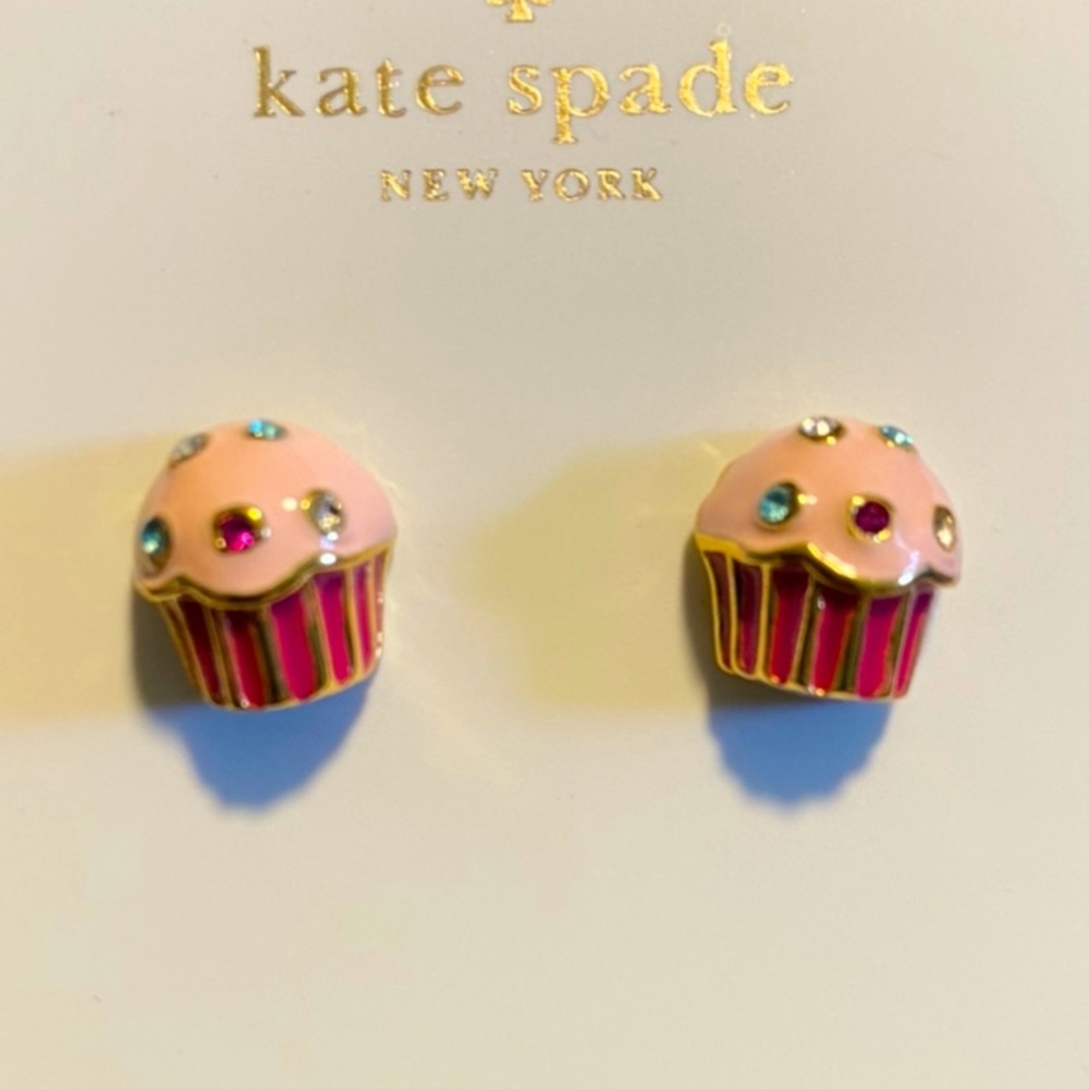 Kate Spade Cupcake Earrings - Never Worn - Price is Firm